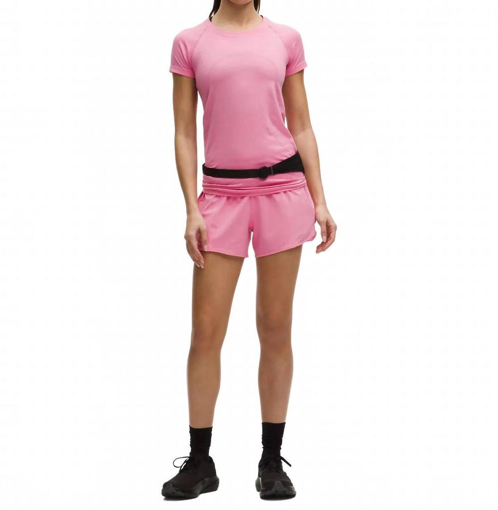 NEW LULULEMON hotty hot high-rise lined short in candy cloud